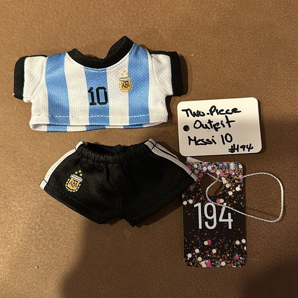 194, NWOT Two Piece Outfit. Messi 10 - Picture 5 of 6